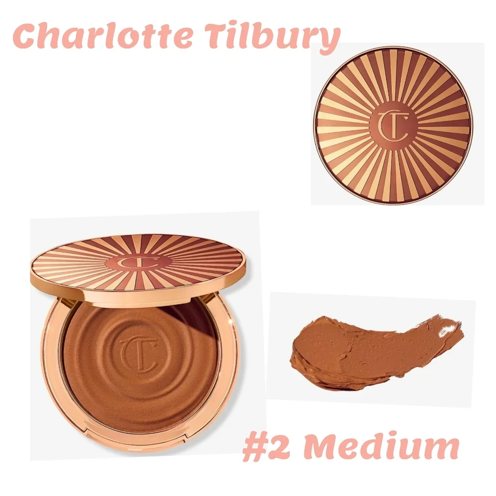 Charlotte Tilbury Beautiful Skin Sun-Kissed Glow Cream Bronzer #2 Medium